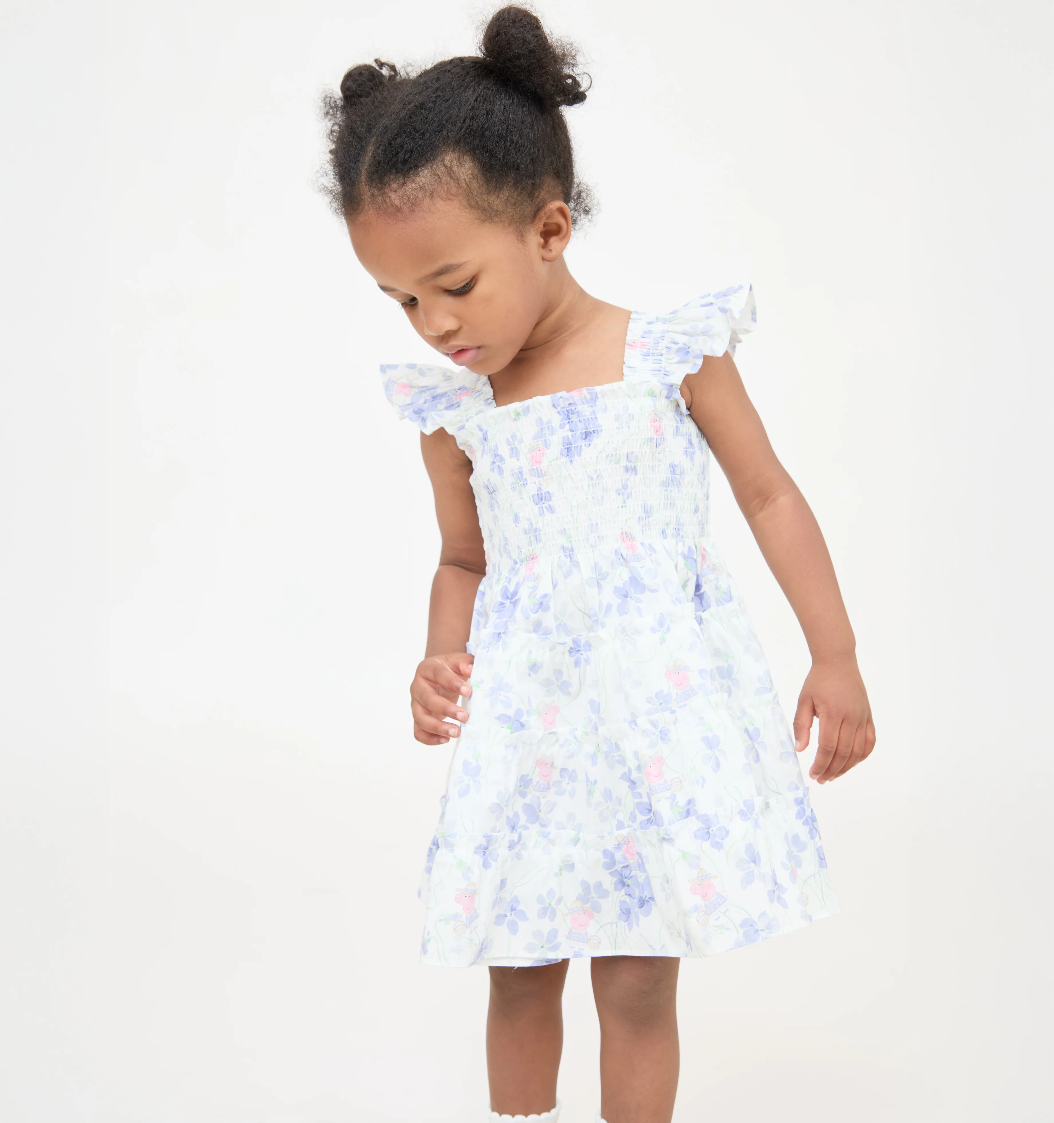 The Peppa Pig Baby Ellie Nap Dress - Lilac Floral