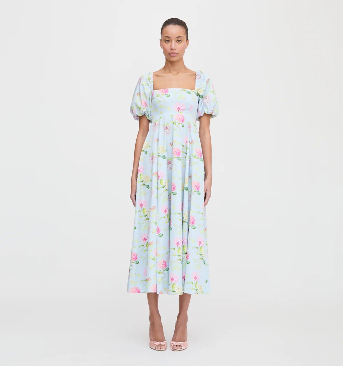 The Matilda Dress - Hydrangea Chintz