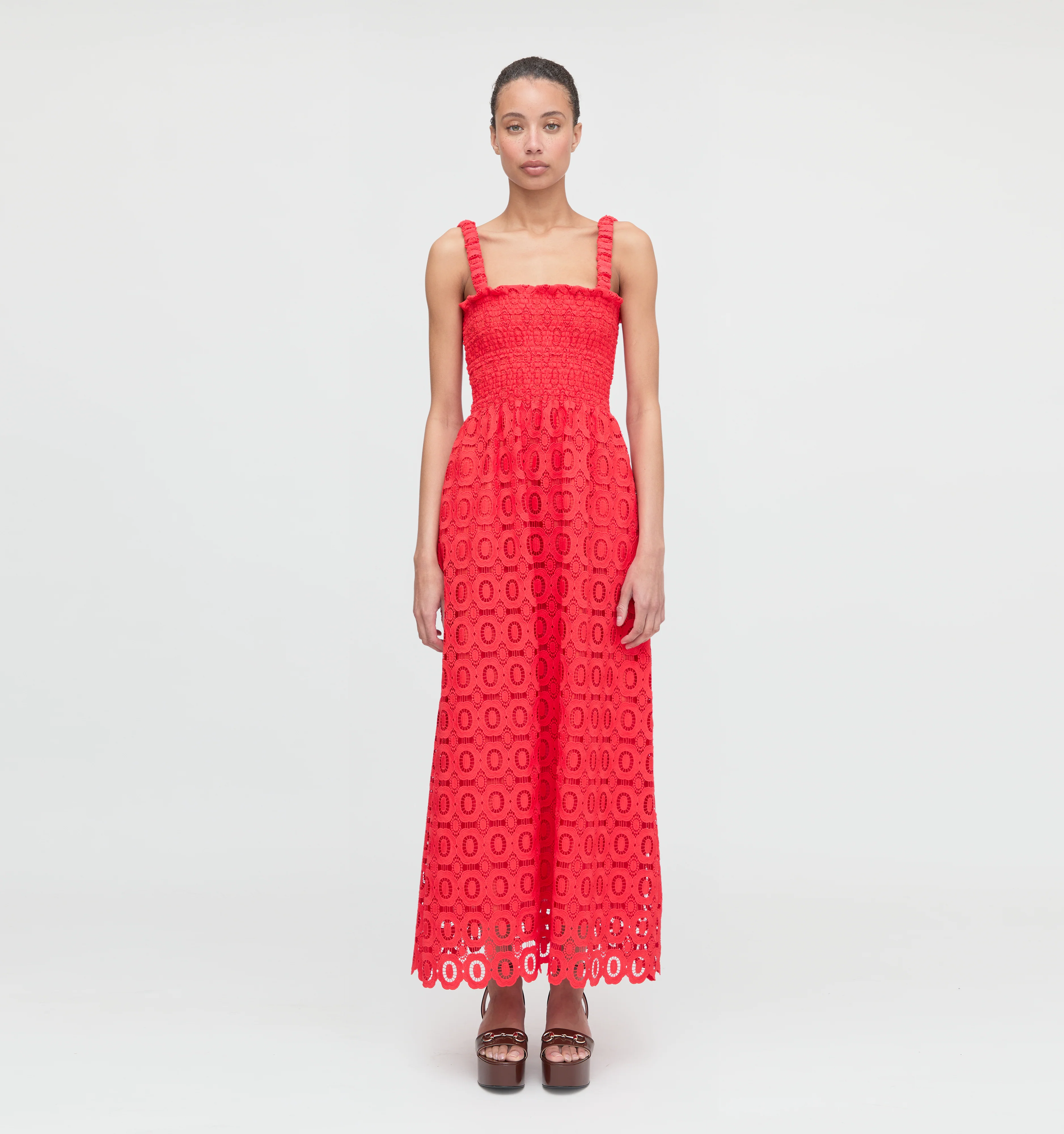 The Anjuli Nap Dress - Poppy Lace