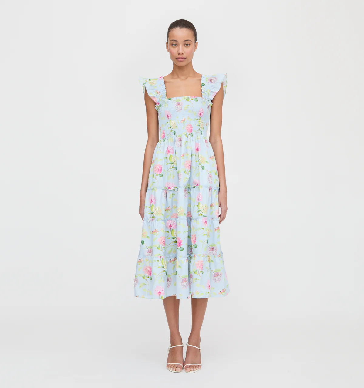The Ellie Nap Dress - Hydrangea Chintz