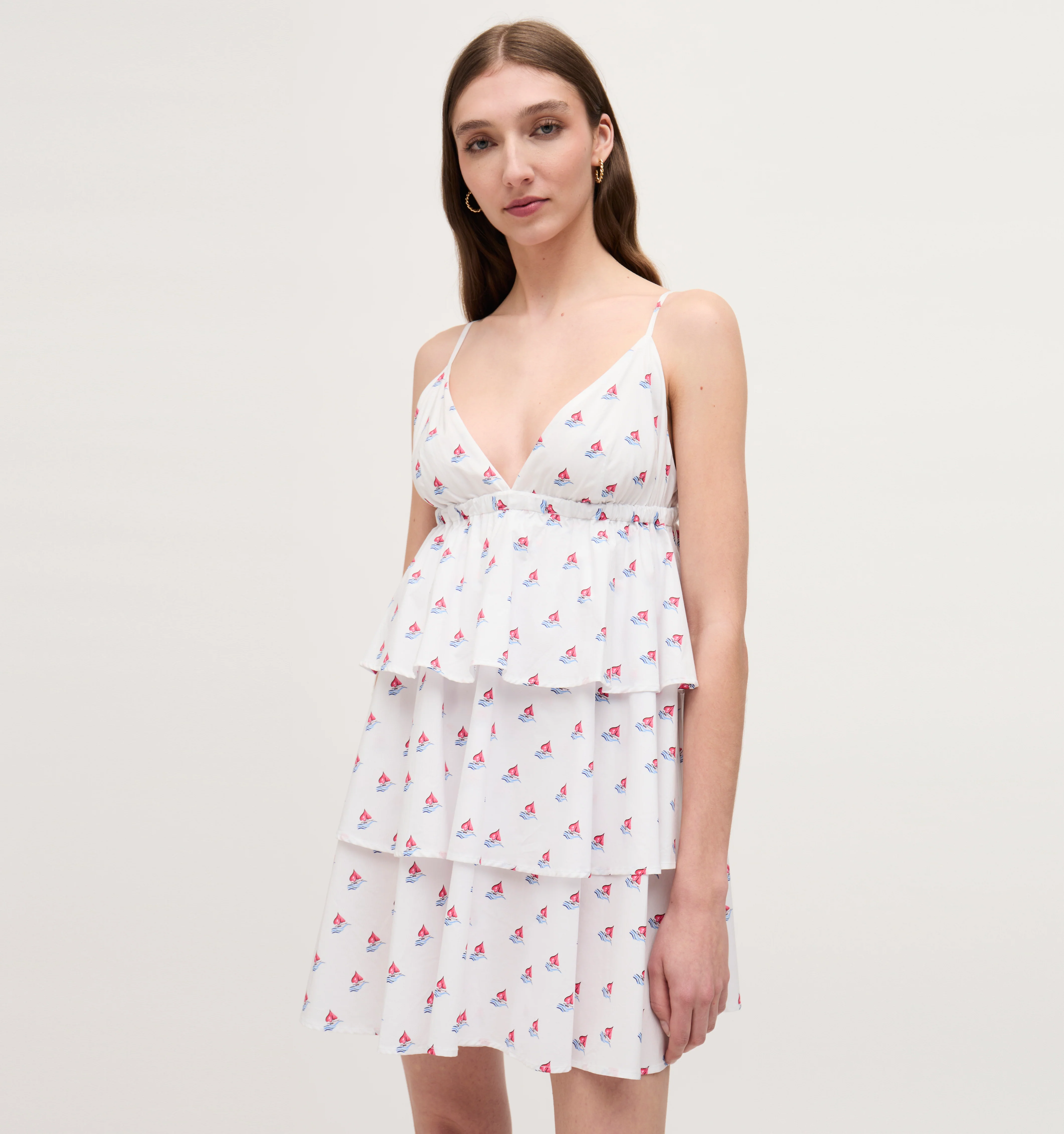 The Gigi Dress - Love Boats Cotton