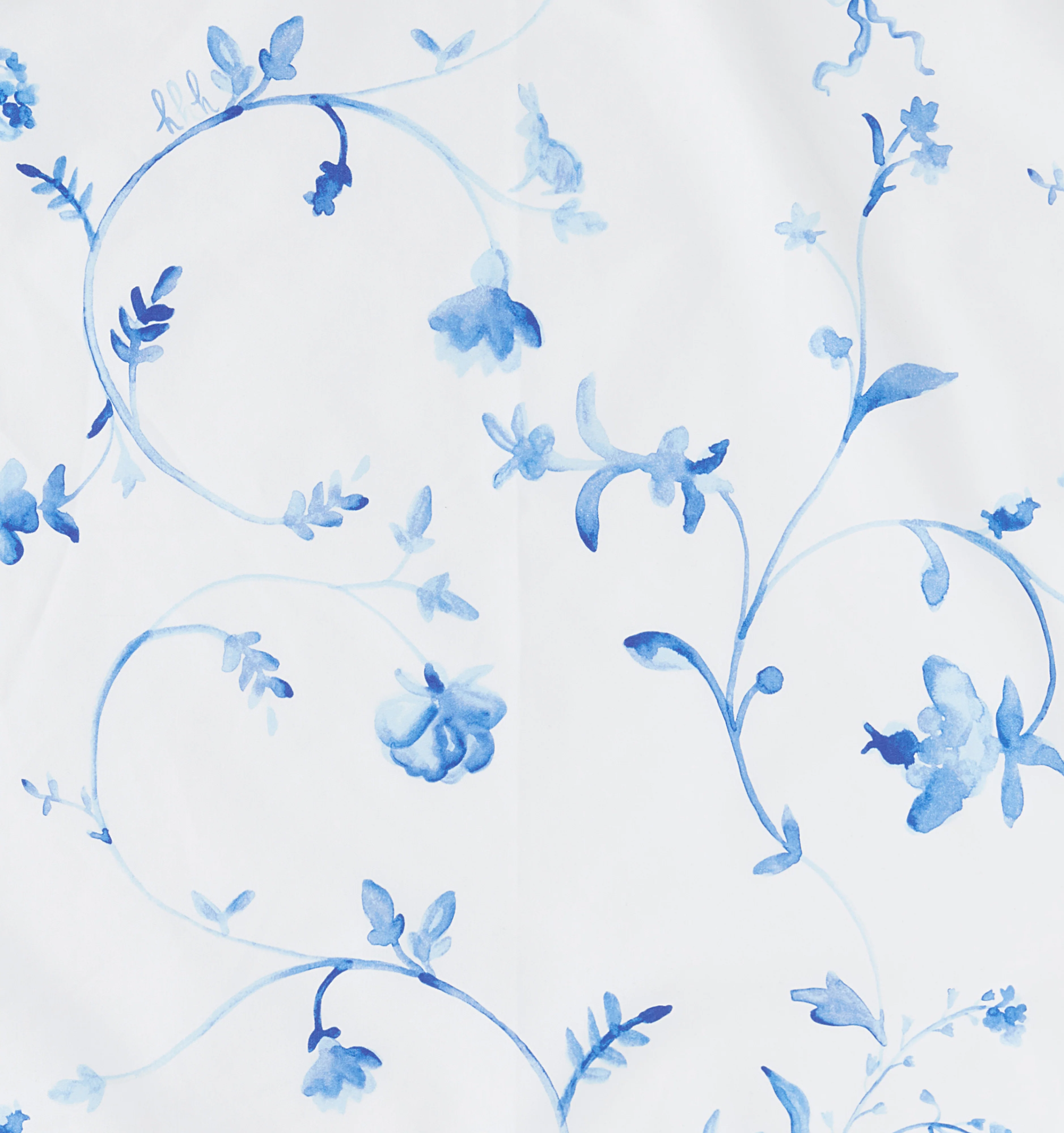 The Baby Ellie Nap Dress - Blue Botanical