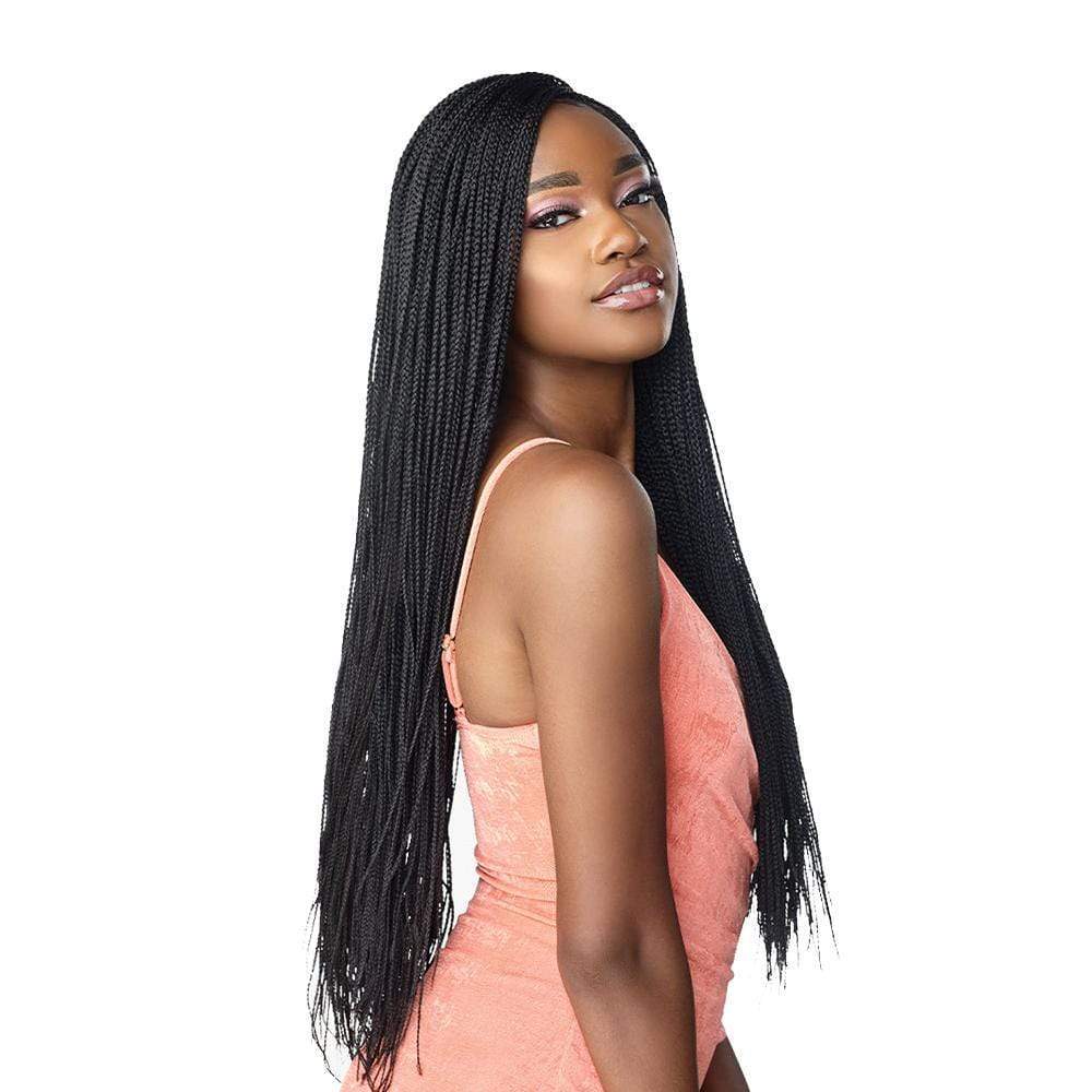 Sensationnel Cloud 9 Swiss Lace Braided Wig - Micro Box Braid 28