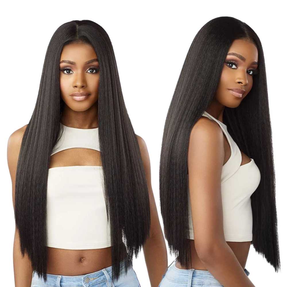 Sensationnel Kinky Edges 13x6 HD Lace Wig - Kinky Silk Pressed 26