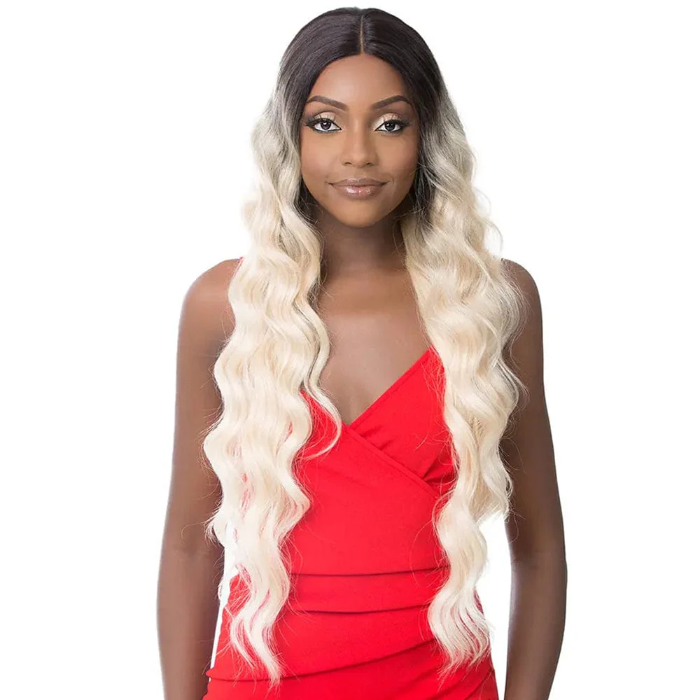 It's A Wig! 5G HD Transparent Lace Wig - Beach Wave 32