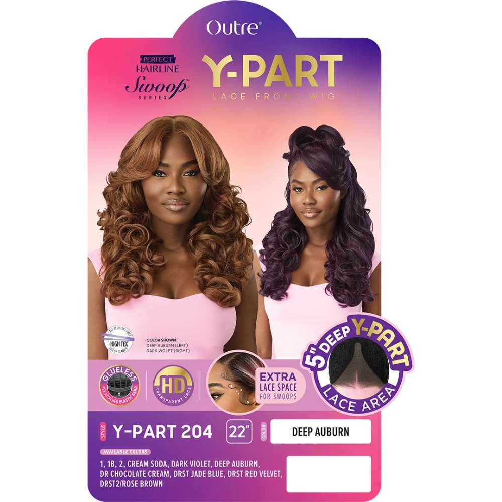 Outre Perfect Hairline Swoop Series Lace Front Wig - Y-Part 204