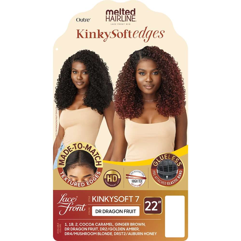 Outre Melted Hairline Synthetic Lace Front Wig - KinkySoft 7