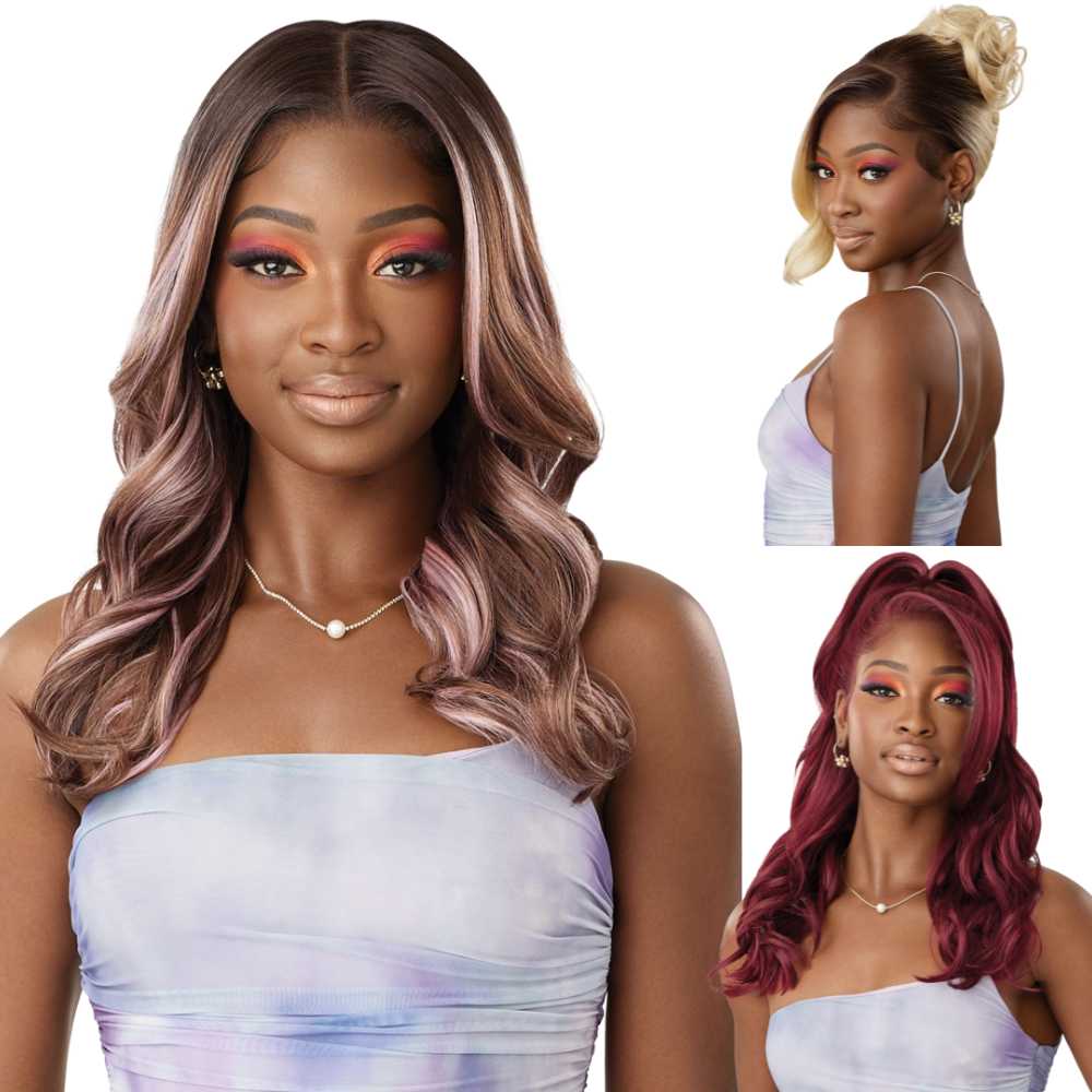 Outre Airtied Synthetic Fully Hand-Tied Wig - HHB-Natural Wave 20