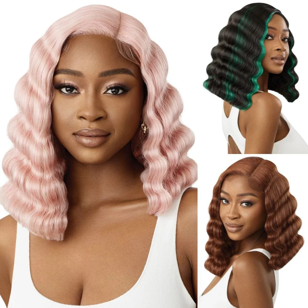 Outre Synthetic Glueless HD Lace Front Wig - Kiyah