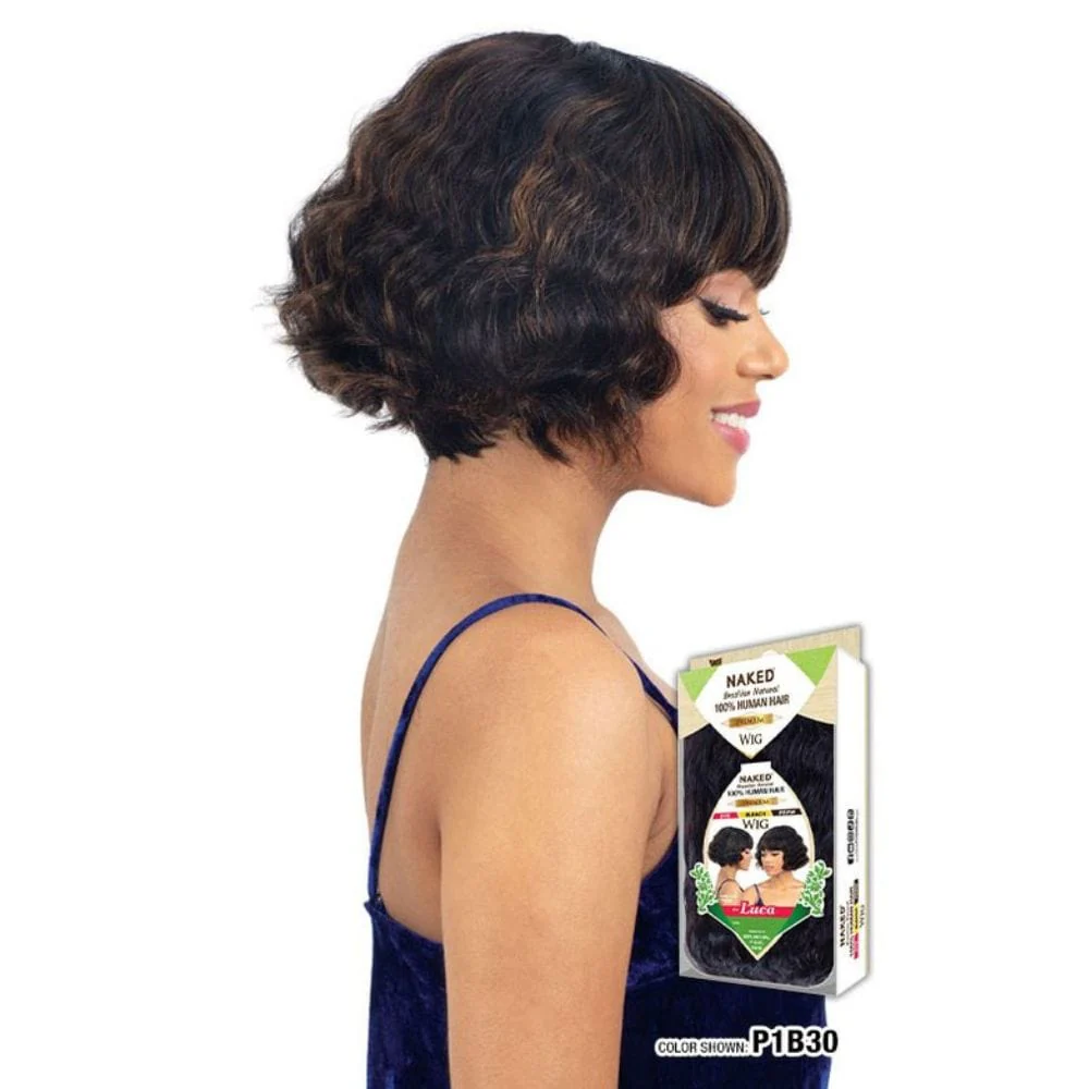 Shake-N-Go Naked Brazilian Natural Human Hair Wig - Luca