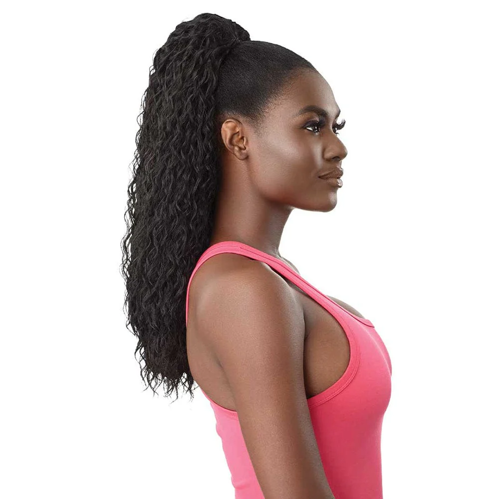 Outre Pretty Quick Wet & Wavy Ponytail - Deep Twist 22