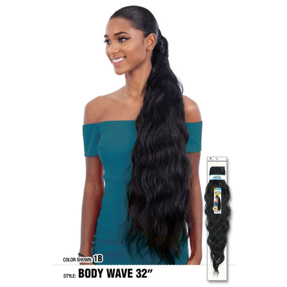 Wrap-Around Ponytail - Organique Pony Pro - Body Wave 32
