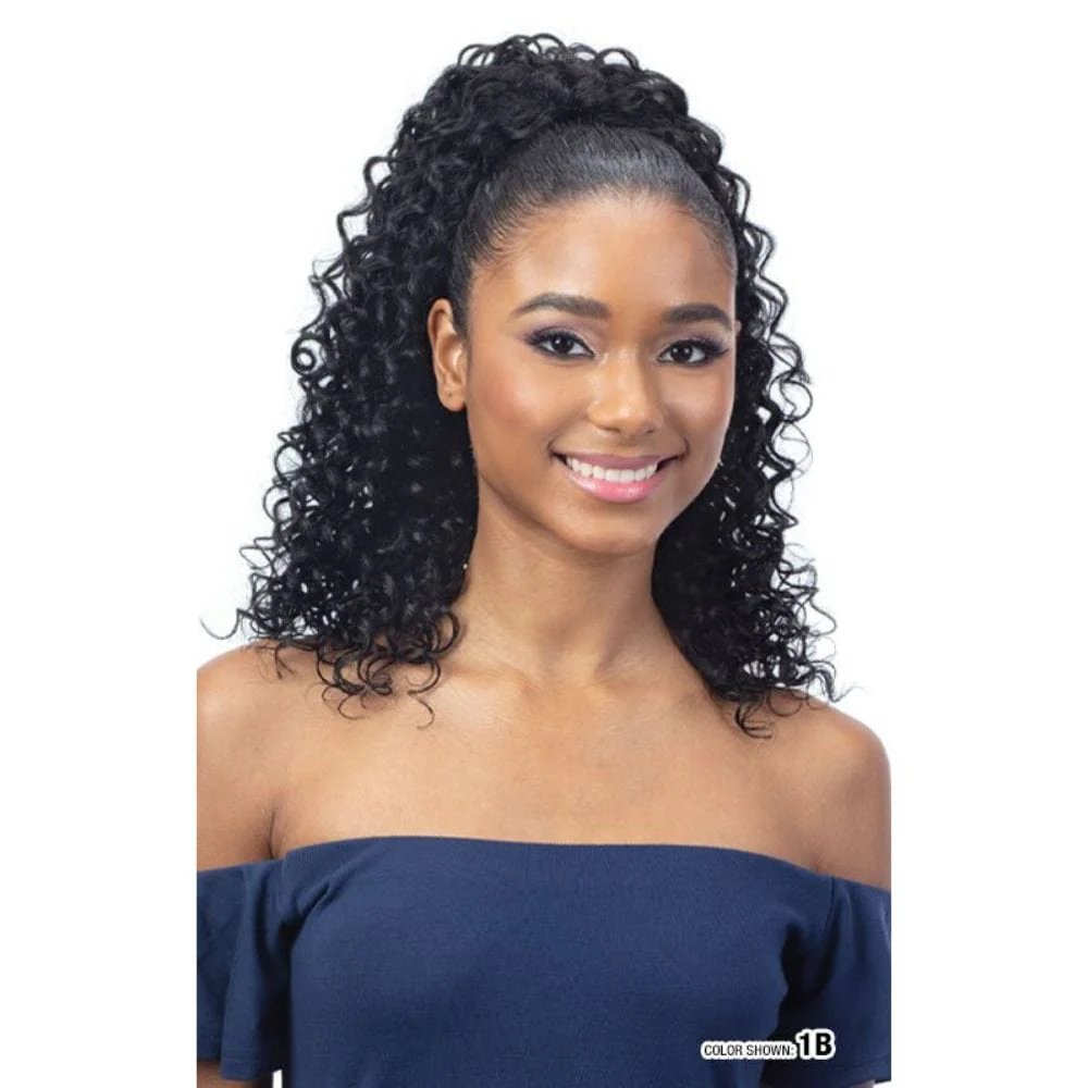 Organique Drawstring Ponytail - Sunny Deep 14
