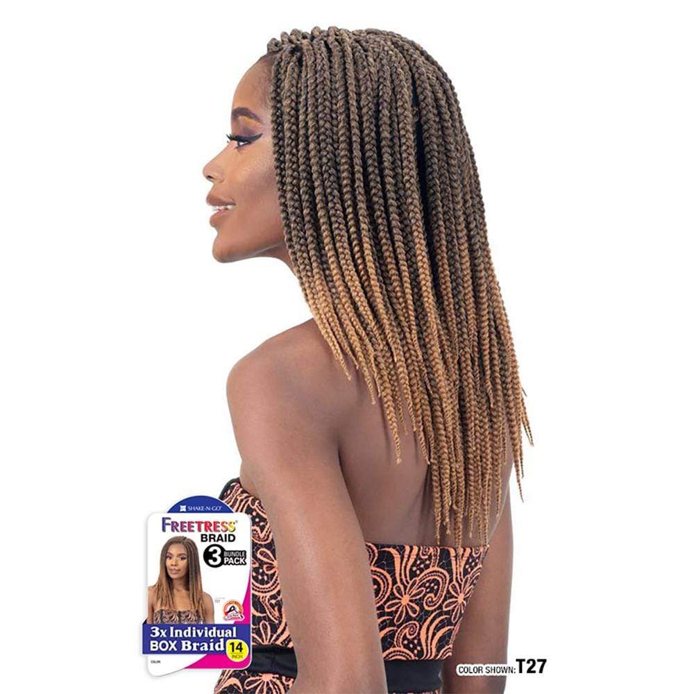 FreeTress Crochet Braid - 3X Individual Box Braid 14