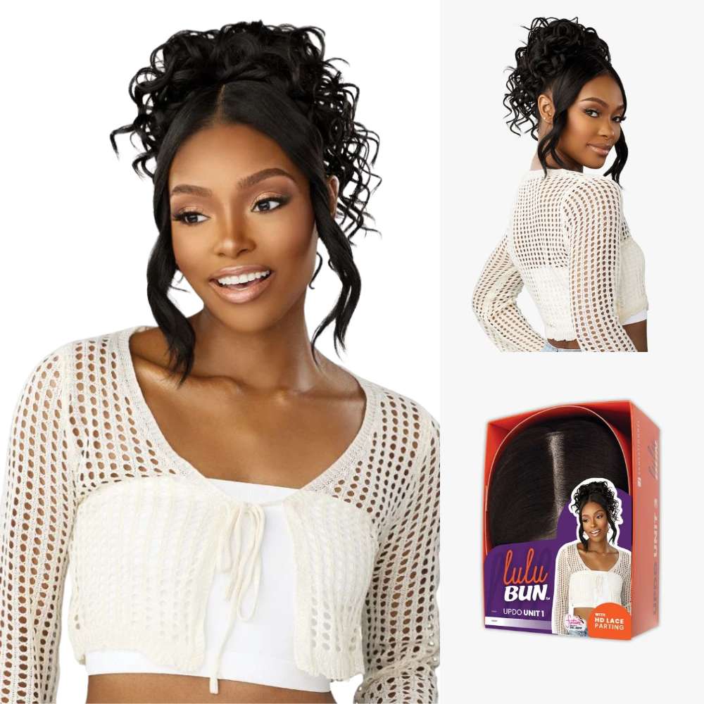 Sensationnel Lulu Bun - Updo Unit 1 (HD Lace Parting)