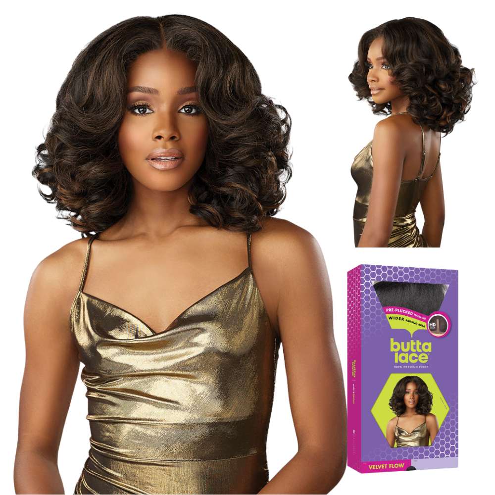 Sensationnel Butta Lace Wide Part Lace Front Wig - Velvet Flow