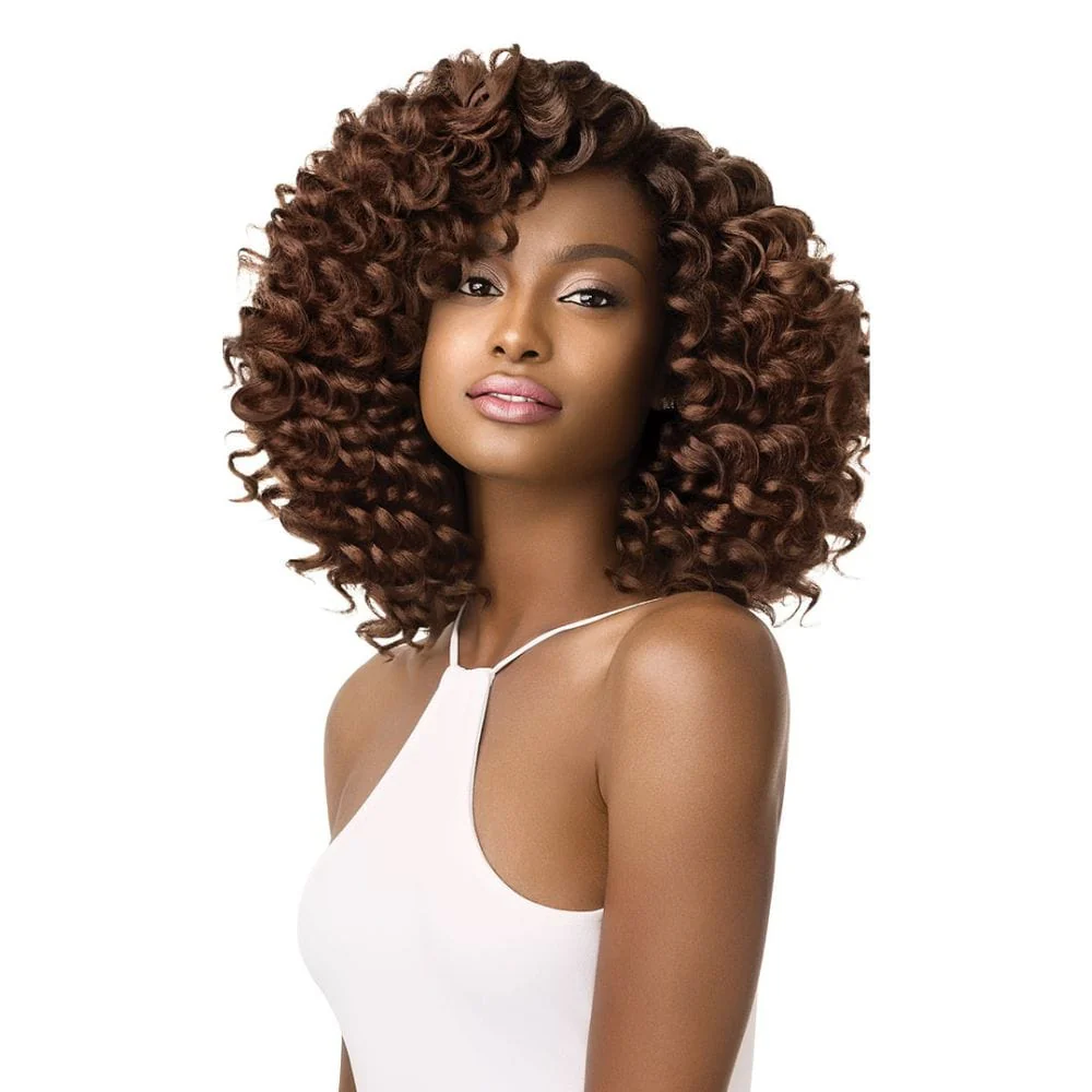 Outre 4X Curlette Crochet Hair - Loose Spiral Rod Set 8
