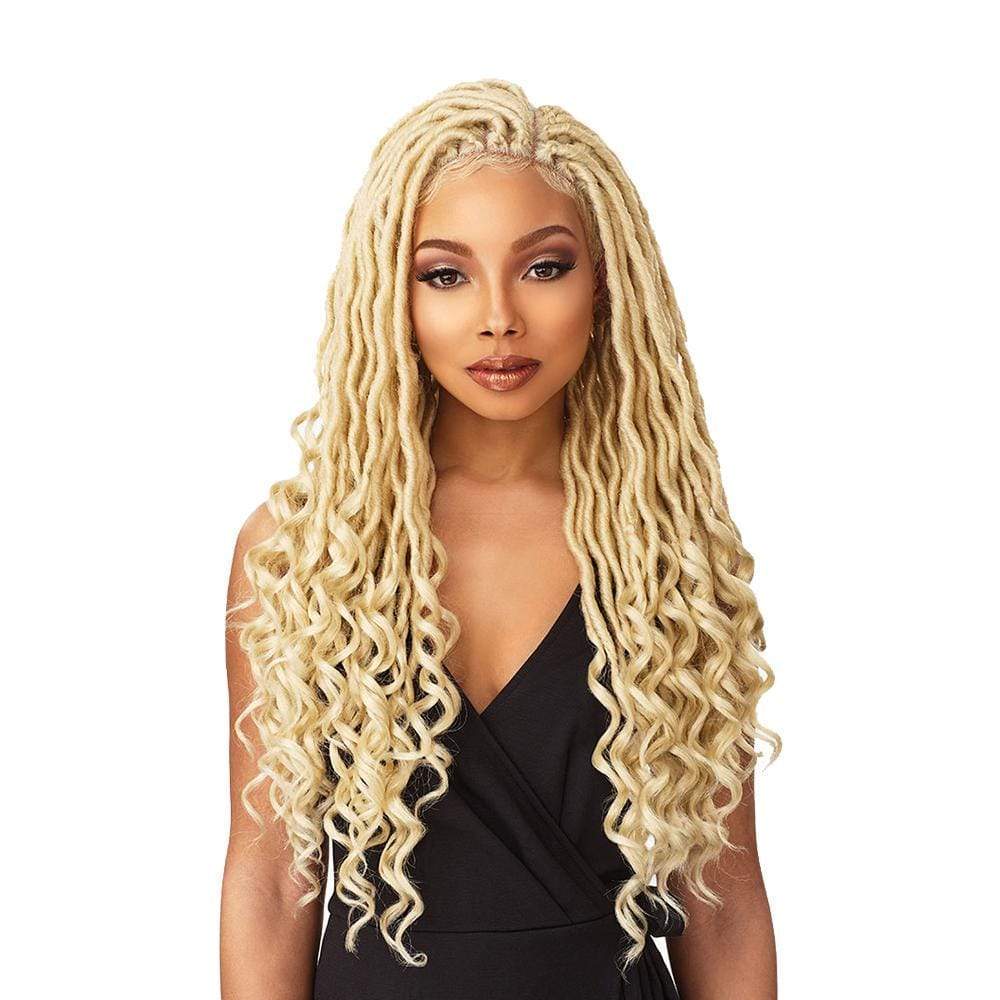 Sensationnel Cloud 9 Swiss Lace Braided Wig - Goddess Locs