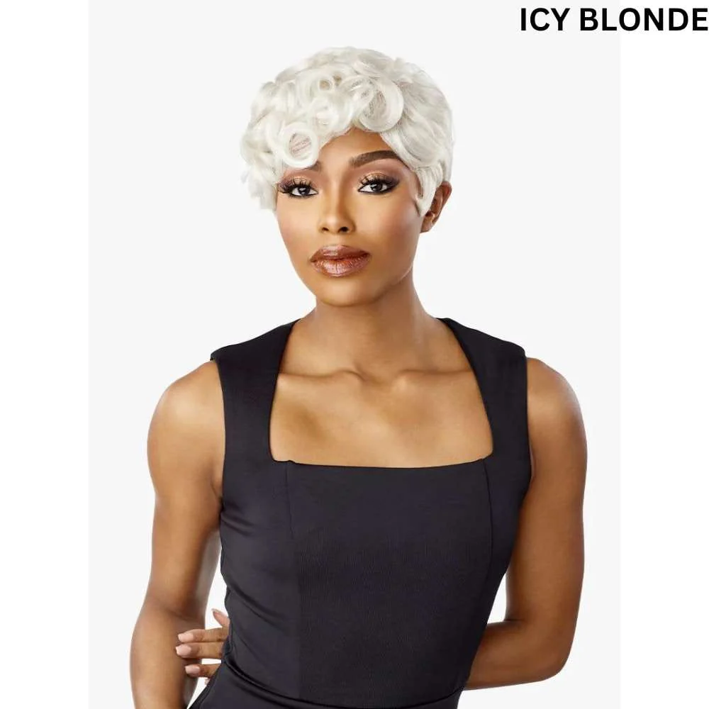 Sensationnel Empire Salt & Pepper Human Hair Wig - Flora