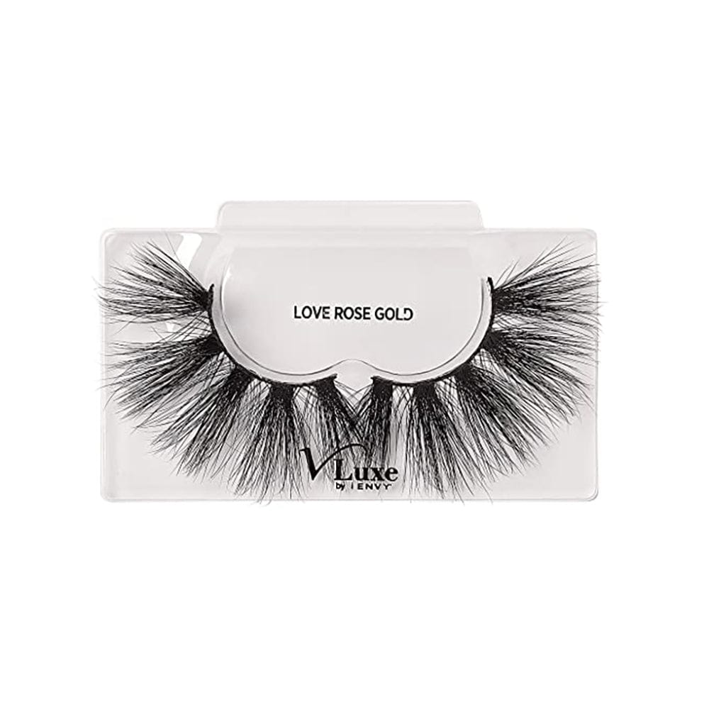 V Luxe by iENVY Real Mink Lashes - Love Rose Gold