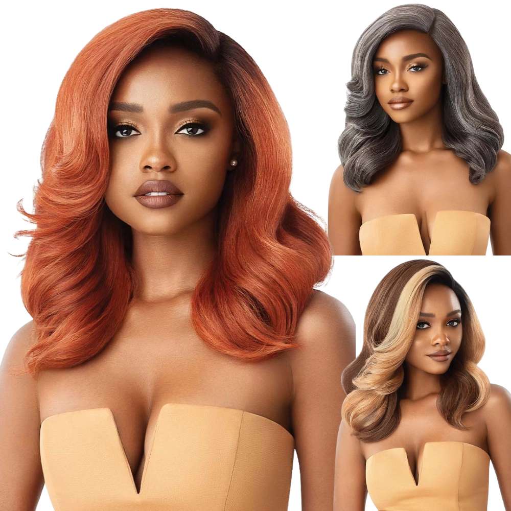 Outre Soft & Natural Synthetic Lace Front Wig - Neesha 202