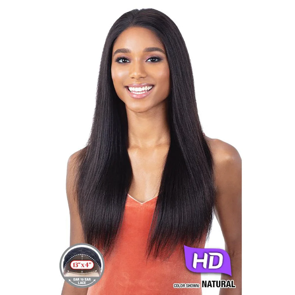 Shake-N-Go Girlfriend Human Hair 13x4 Lace Frontal Wig - Straight 24