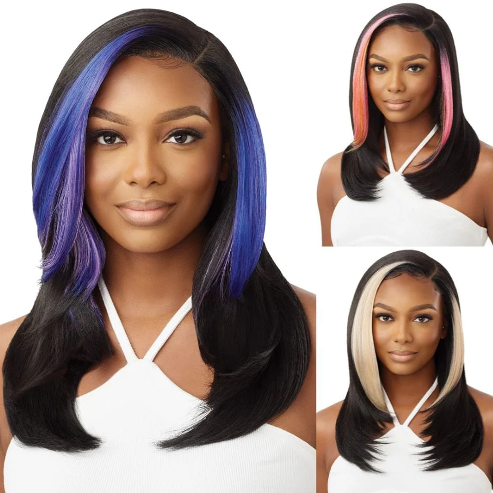 Outre Synthetic SleekLay Part HD Lace Front Wig - Etina