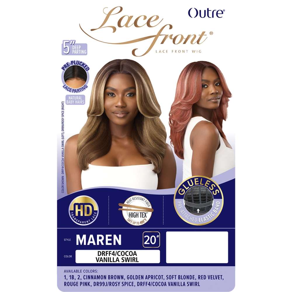 Outre Glueless HD Transparent Basic Lace Front Wig - Maren