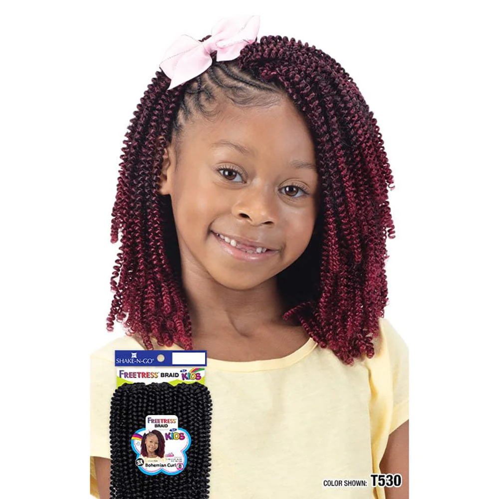 FreeTress Braid - 3X Kids Bohemian Curl 8