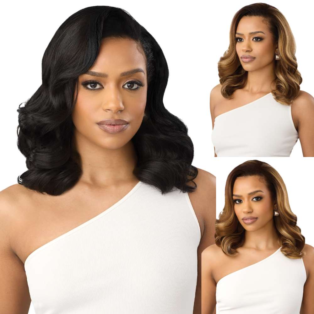 Outre Quick Weave Synthetic Half Wig - Livonia