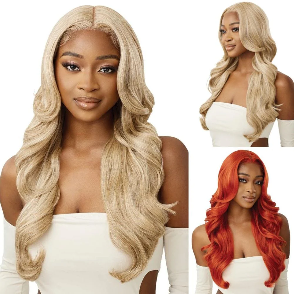 Outre Synthetic Glueless HD Lace Front Wig - Irena