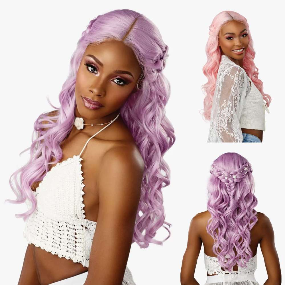Sensationnel Festi-Gal Shear Muse Glueless HD Lace Front Wig - Flower Gal