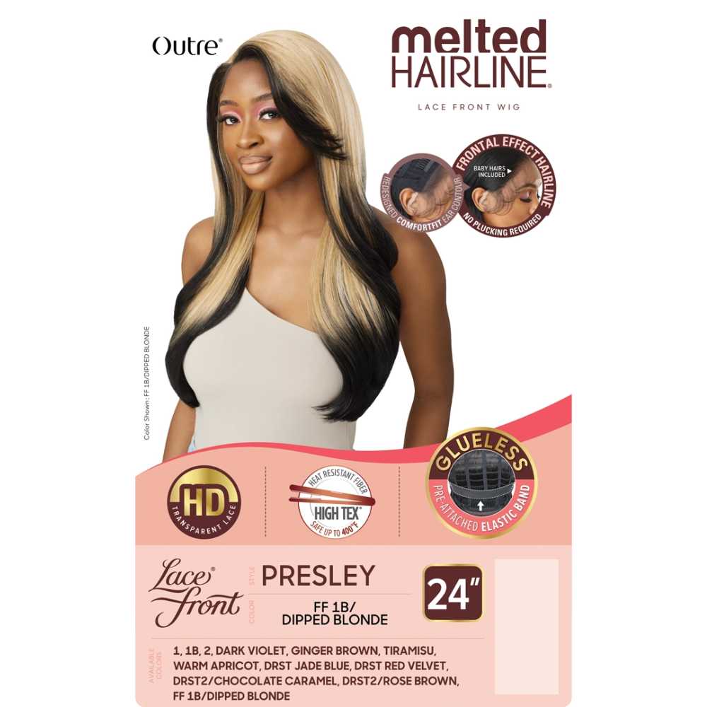 Outre Melted Hairline Synthetic Lace Front Wig - Presley
