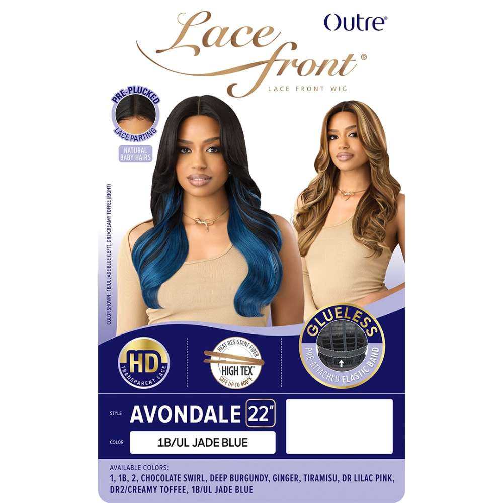 Outre Glueless HD Transparent Basic Lace Front Wig - Avondale