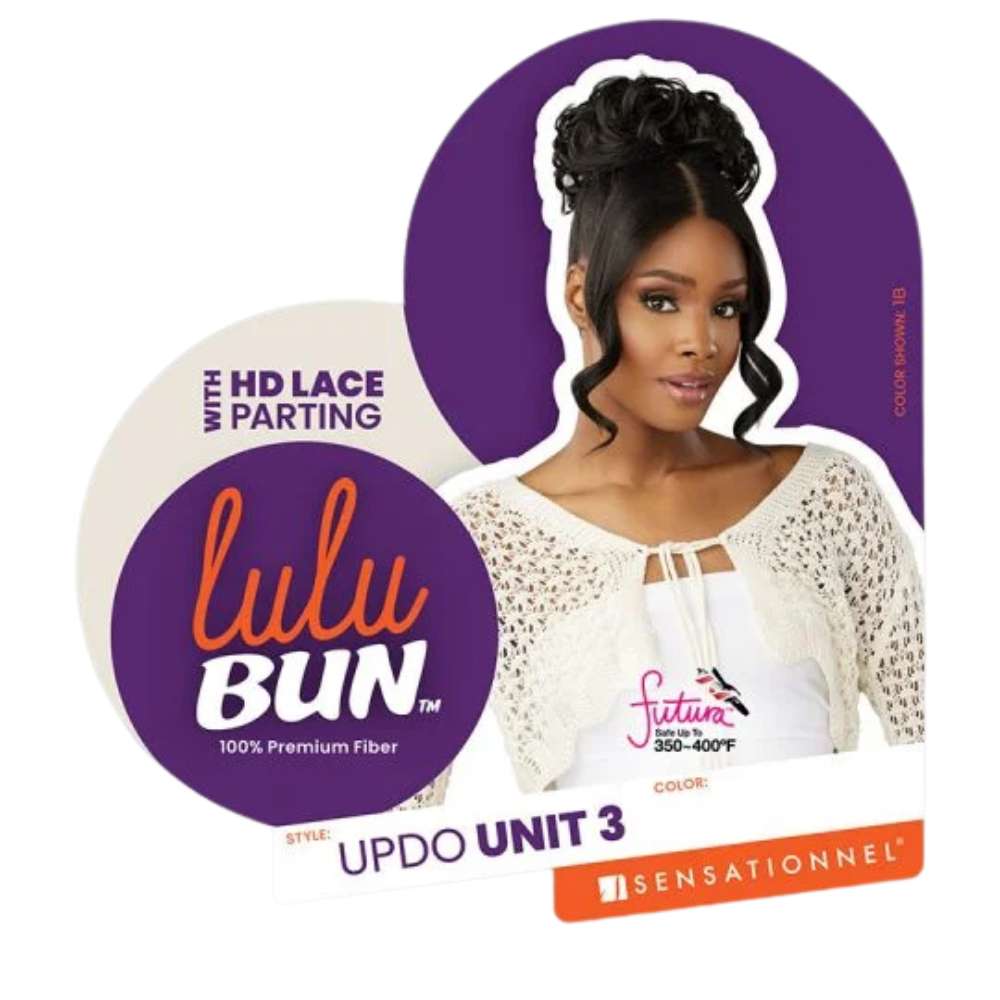 Sensationnel Lulu Bun - Updo Unit 3 (HD Lace Parting)