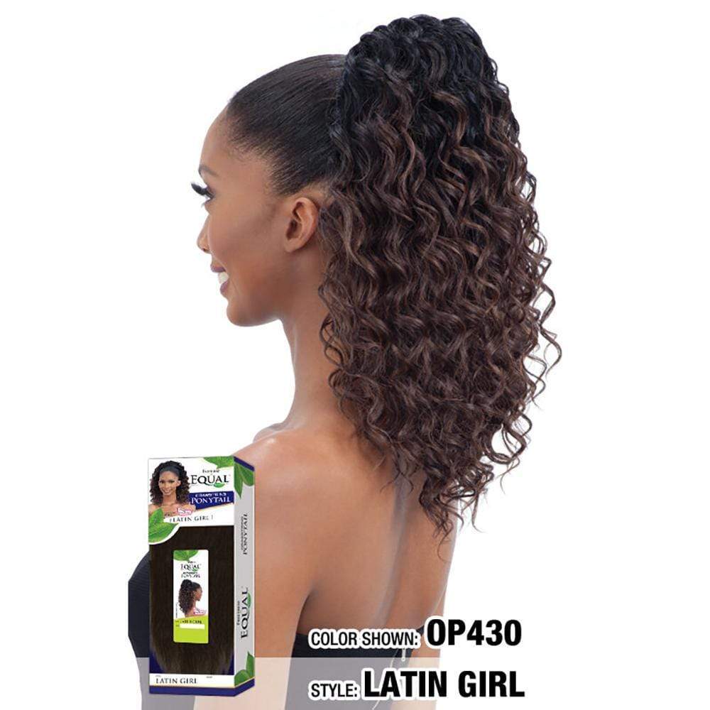 FreeTress Equal Drawstring Ponytail - Latin Girl