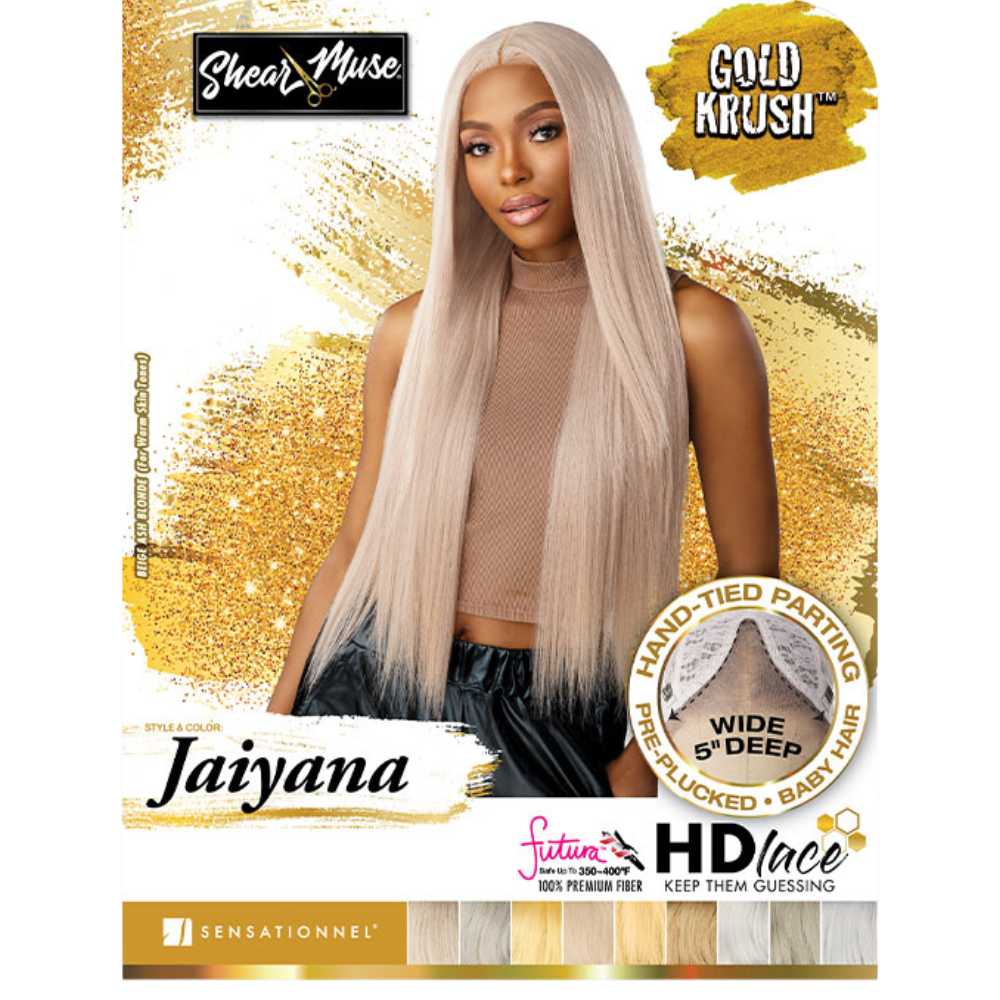 Sensationnel Shear Muse Gold Krush Lace Parting Wig - Jaiyana
