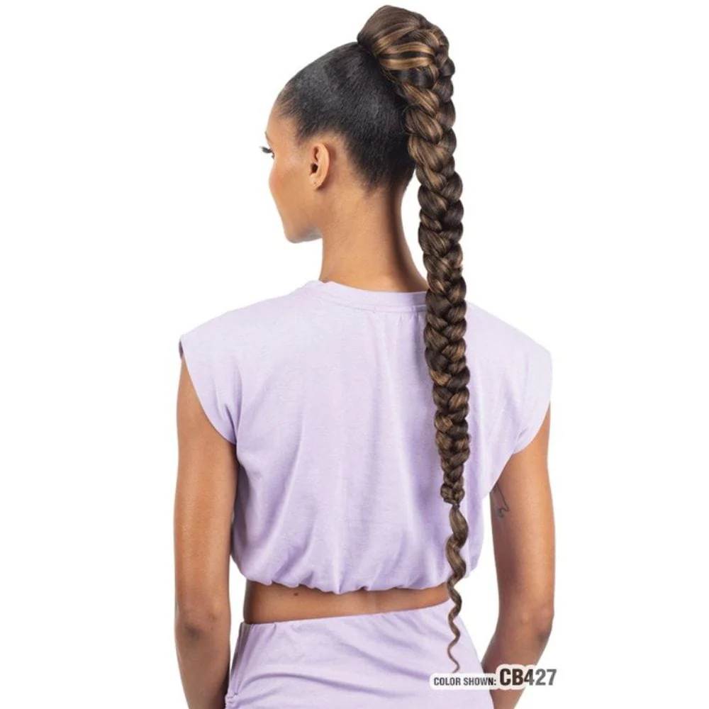 FreeTress Equal Ponytail - Jumbo Braid Goddess Ponytail 30