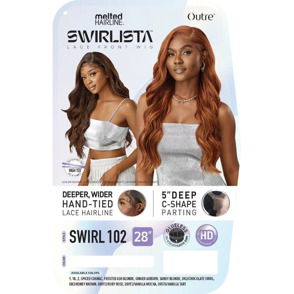 Outre Melted Hairline Swirlista Lace Front Wig - Swirl 102