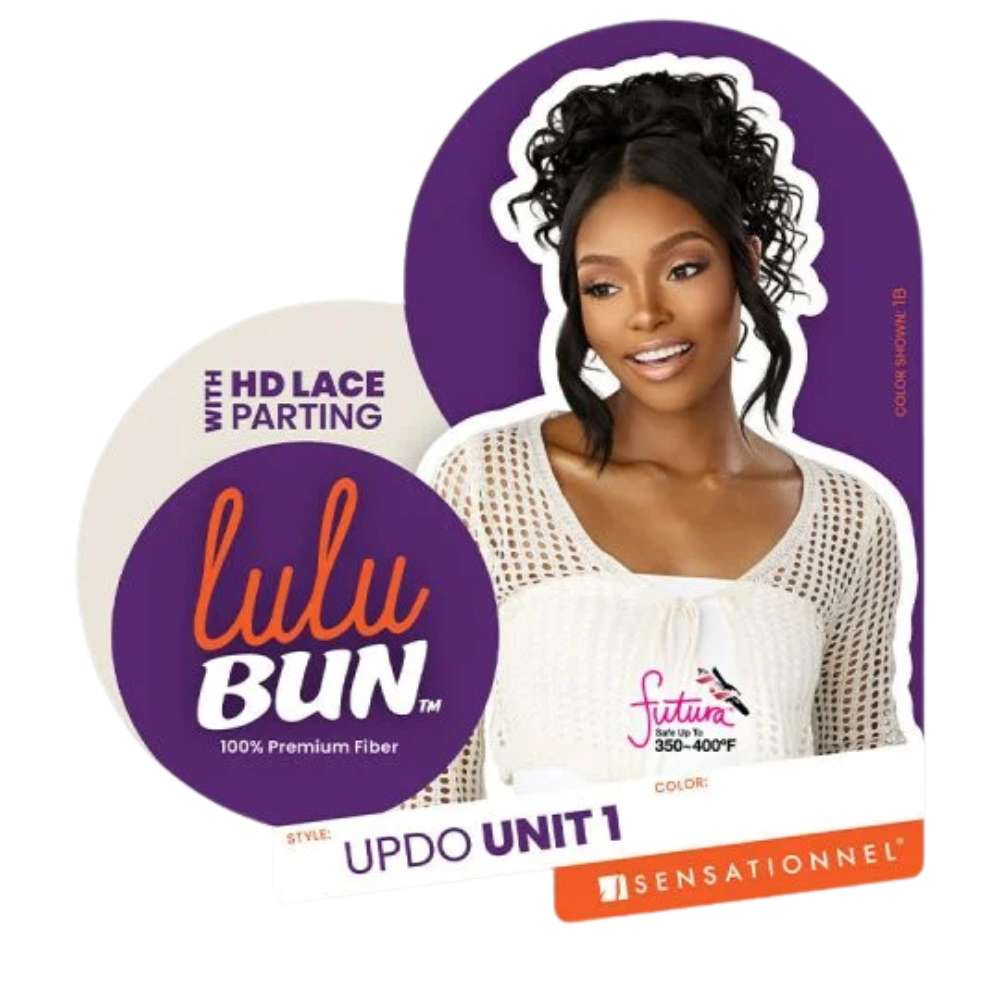 Sensationnel Lulu Bun - Updo Unit 1 (HD Lace Parting)
