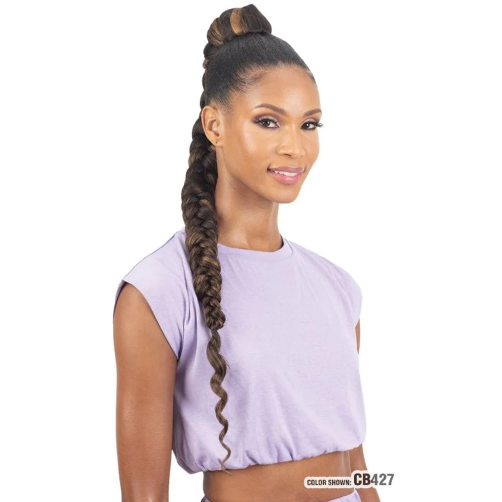 FreeTress Equal Ponytail - Jumbo Braid Goddess Ponytail 30