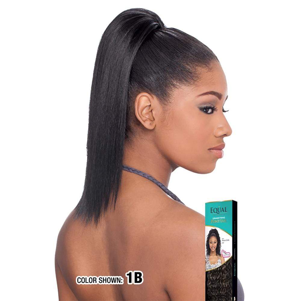 Shake-N-Go Equal Drawstring Ponytail - Yaky Straight 12