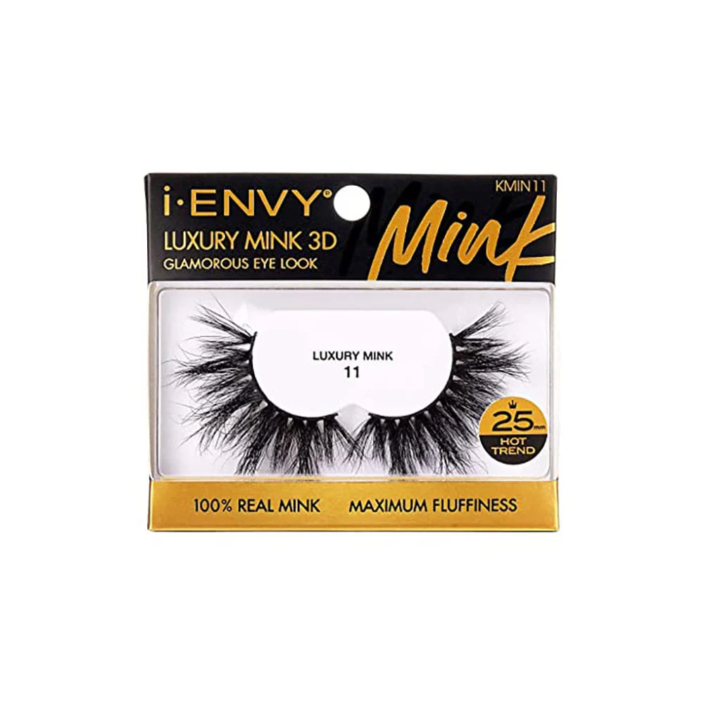 i-Envy Luxury Mink 3D Eyelashes - KMIN11