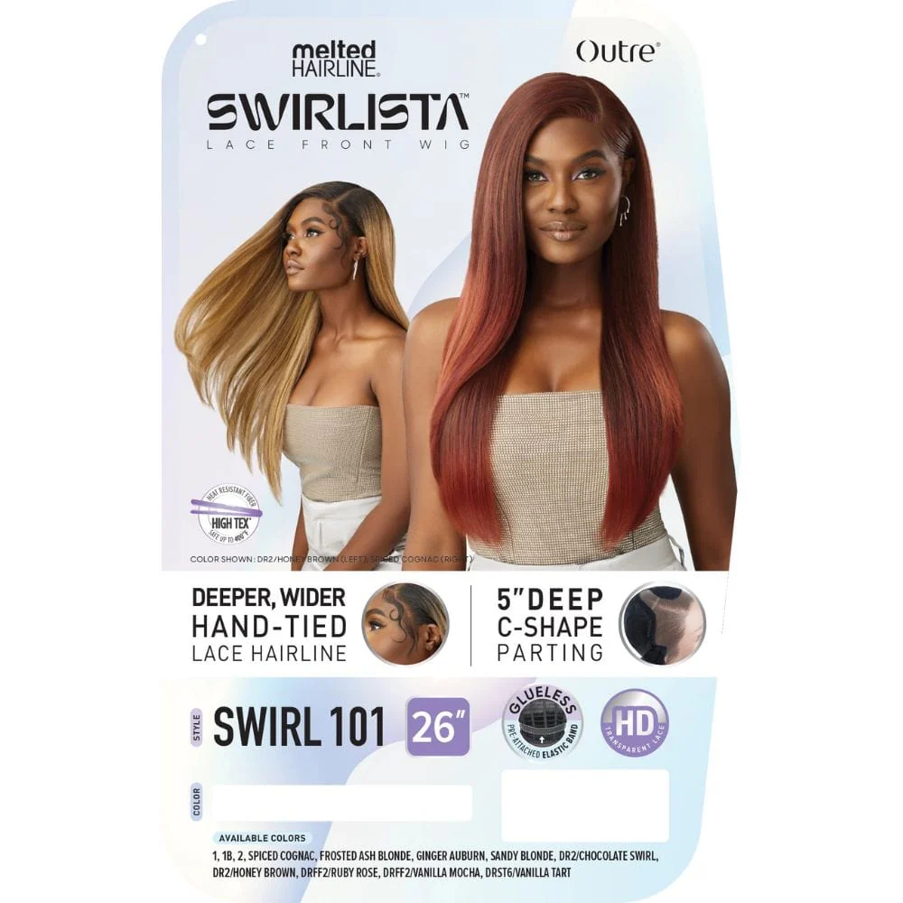 Outre Melted Hairline Swirlista Lace Front Wig - Swirl 101