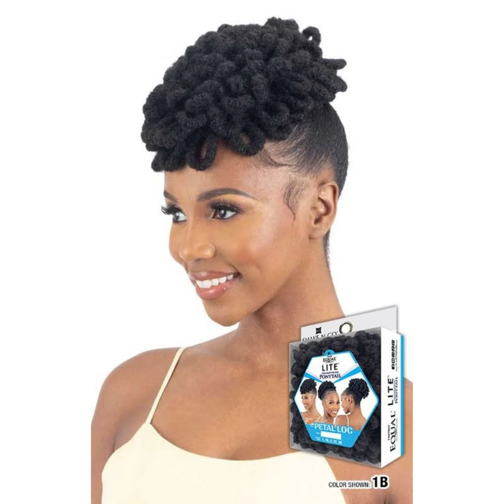 FreeTress Equal Lite Drawstring Ponytail - Petal Loc