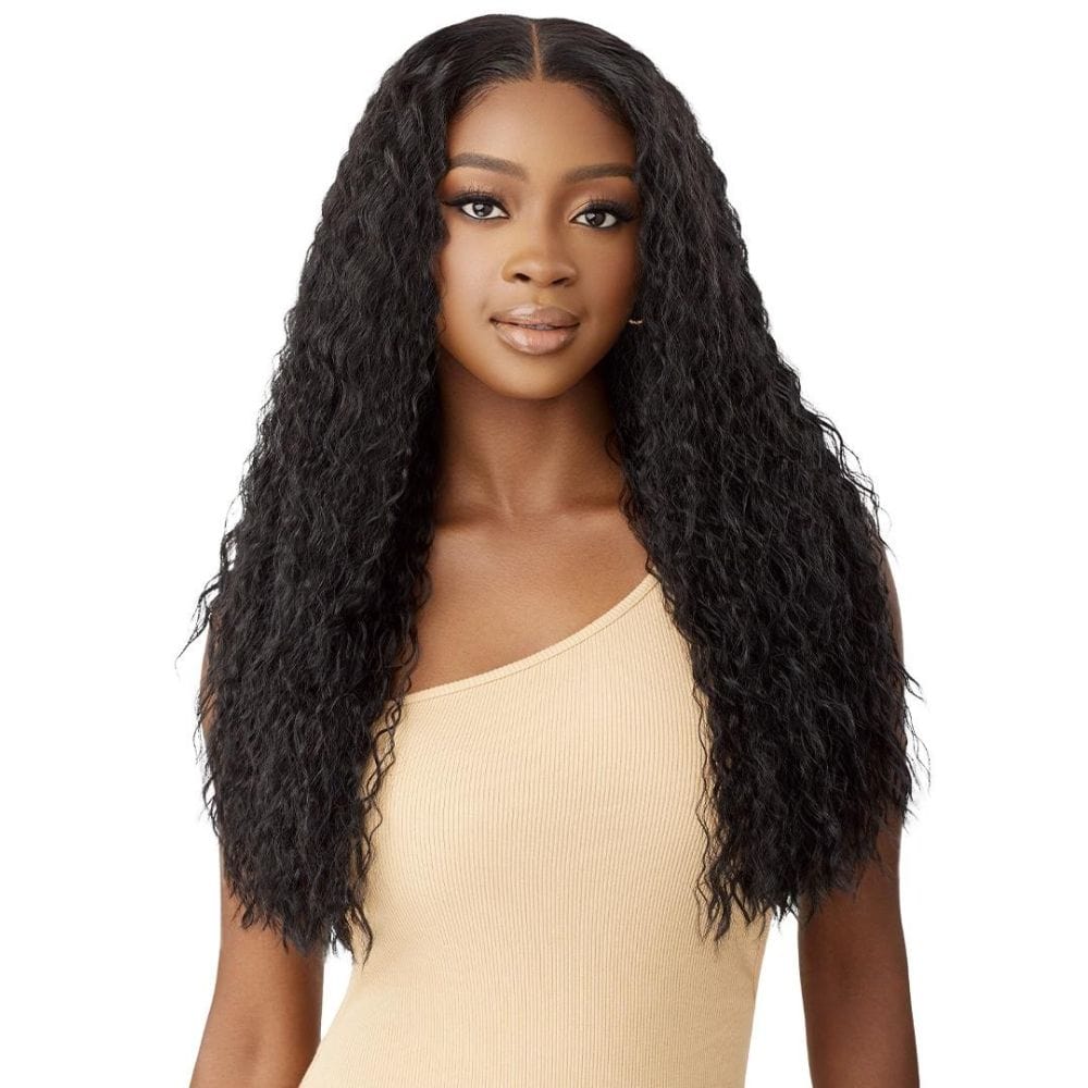 Outre 5x5 Lace Closure Wig - HHB-Peruvian Water Wave 24