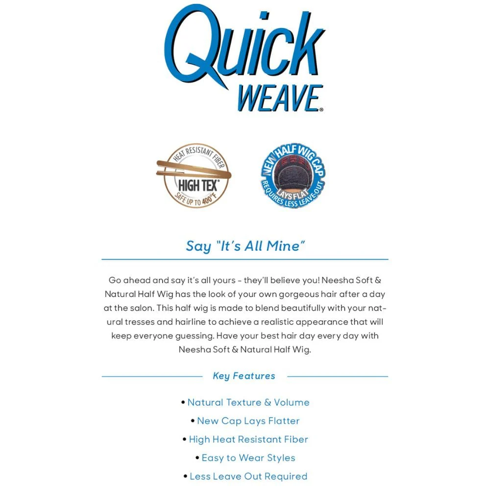 Outre Synthetic Quick Weave Half Wig - Bohemian Long