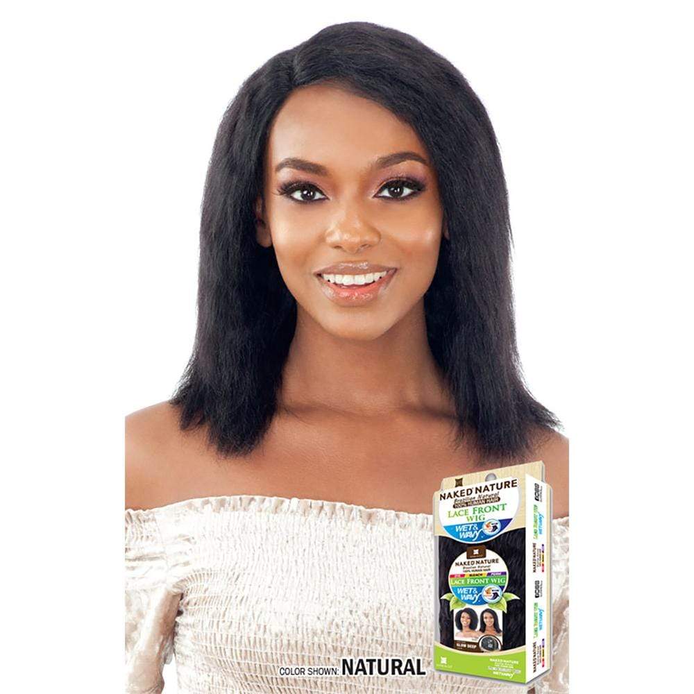 Shake-N-Go Wet & Wavy Human Hair Lace Front Wig - Glow Deep