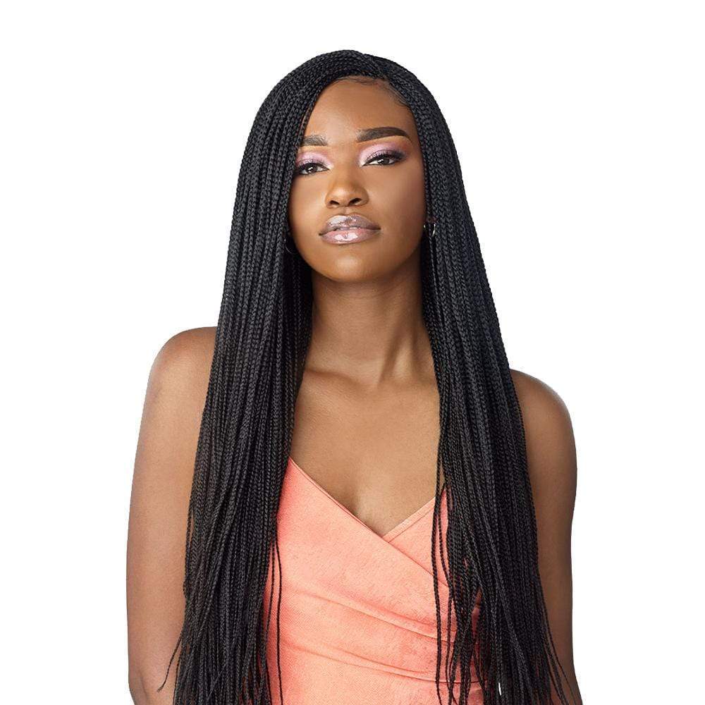 Sensationnel Cloud 9 Swiss Lace Braided Wig - Micro Box Braid 28