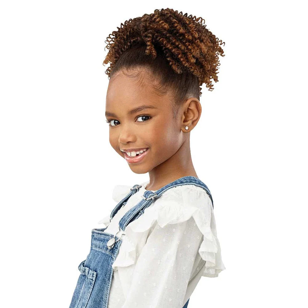 Outre Lil Looks Drawstring Ponytail - Springy Coils 8